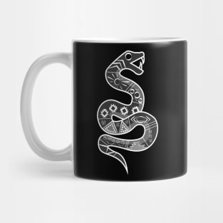 Mexican Aztec Snake Design Mug